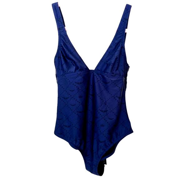 Zadig & Voltaire Maillot One Piece Bathing Suit - Navy Blue - size 6 - Picture 1 of 10
